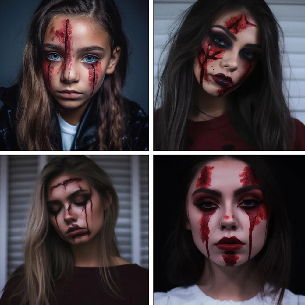 Realistic Fake Blood with Spray Head for Halloween Cosplay
