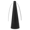 Black automatic electric fly repellent fan with a long, flexible white cord.