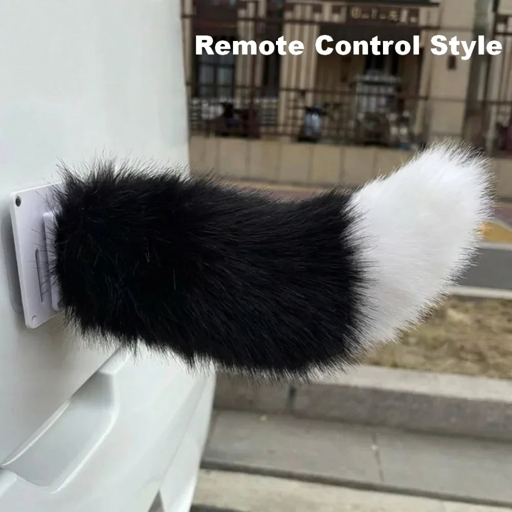 Remote Control Wagging Fox Tail Light for Scooters & Motorcycles
