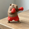 Capybara Desk Figurine – Cute Animal Statue for Office & Car