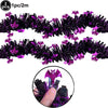 Halloween Foil Fringe Curtain – Pumpkin, Ghost & Bat Print Party Backdrop