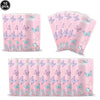 Butterfly Party Supplies Disposable Tableware Set for Birthday & Baby Shower