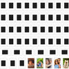 A grid of magnetic mini photo frames for fridge, showing various framed pictures.