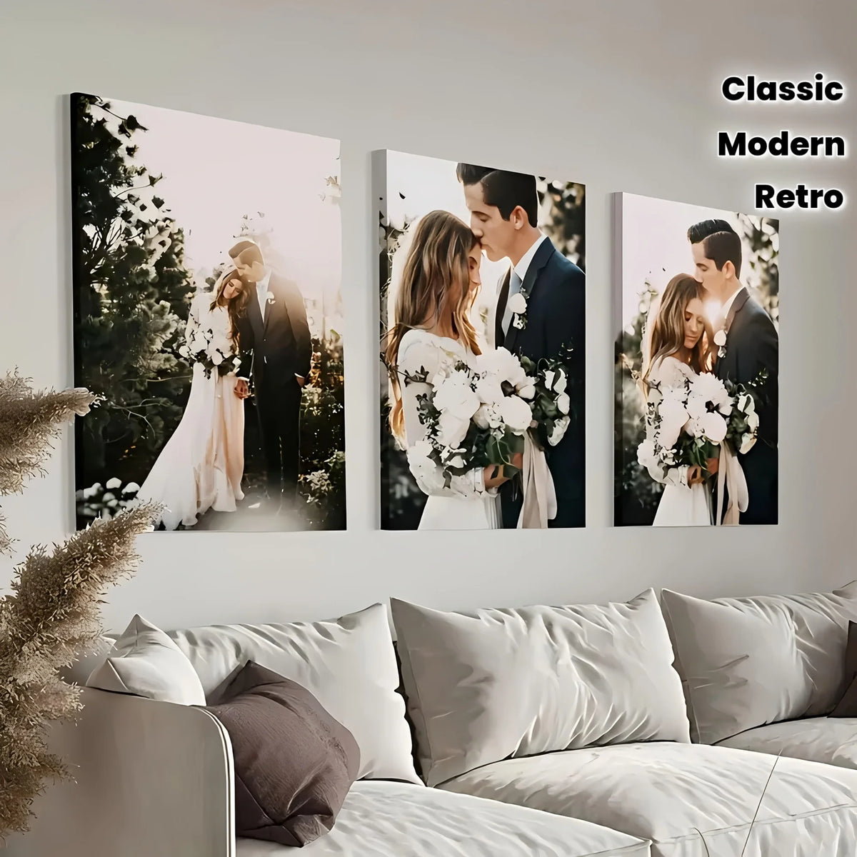 Ultra-Clear Photo Canvas Print (3-Pack, Vertical)