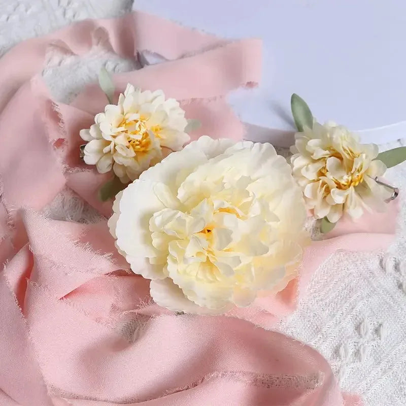 Mixed Silk Rose Artificial Flowers for Home & Wedding Decor
