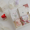 Rose Bear Scented Soy Wax Candle in Glass Cup