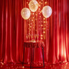 Elegant Satin Backdrop Curtain for Weddings and Events
