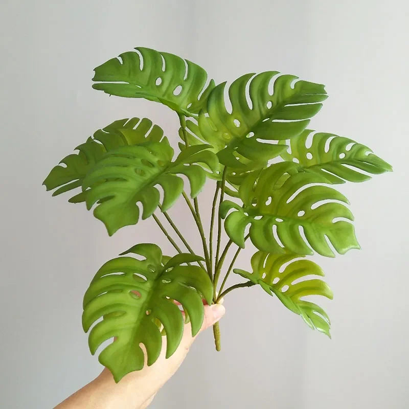 Lifelike Monstera Artificial Palm Tree for Home and Office Decor