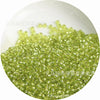 Silver Rice Glass Beads for Jewelry Making