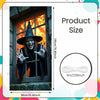 Large Halloween Witch Door Banner with Classic Spooky Design