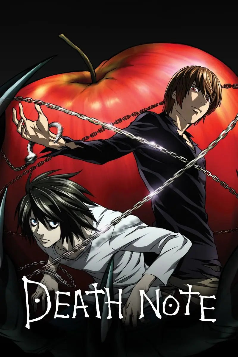 Death Note Anime Canvas Wall Art - Yagami Light Poster