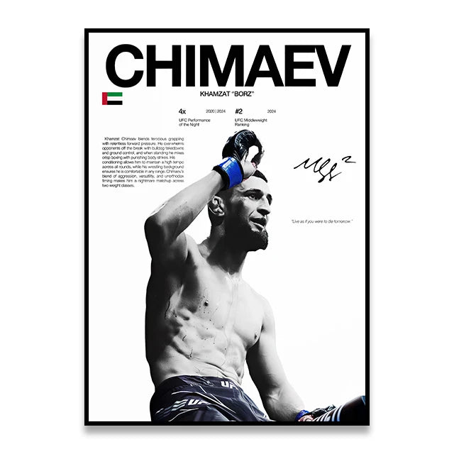 Black and white canvas wall art print featuring a boxing fighter with intense expression