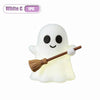 Glow-in-the-Dark Mini Ghost Figurine for Halloween Décor