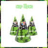 Green Video Game Birthday Party Supplies Kit with Gamepad Balloons