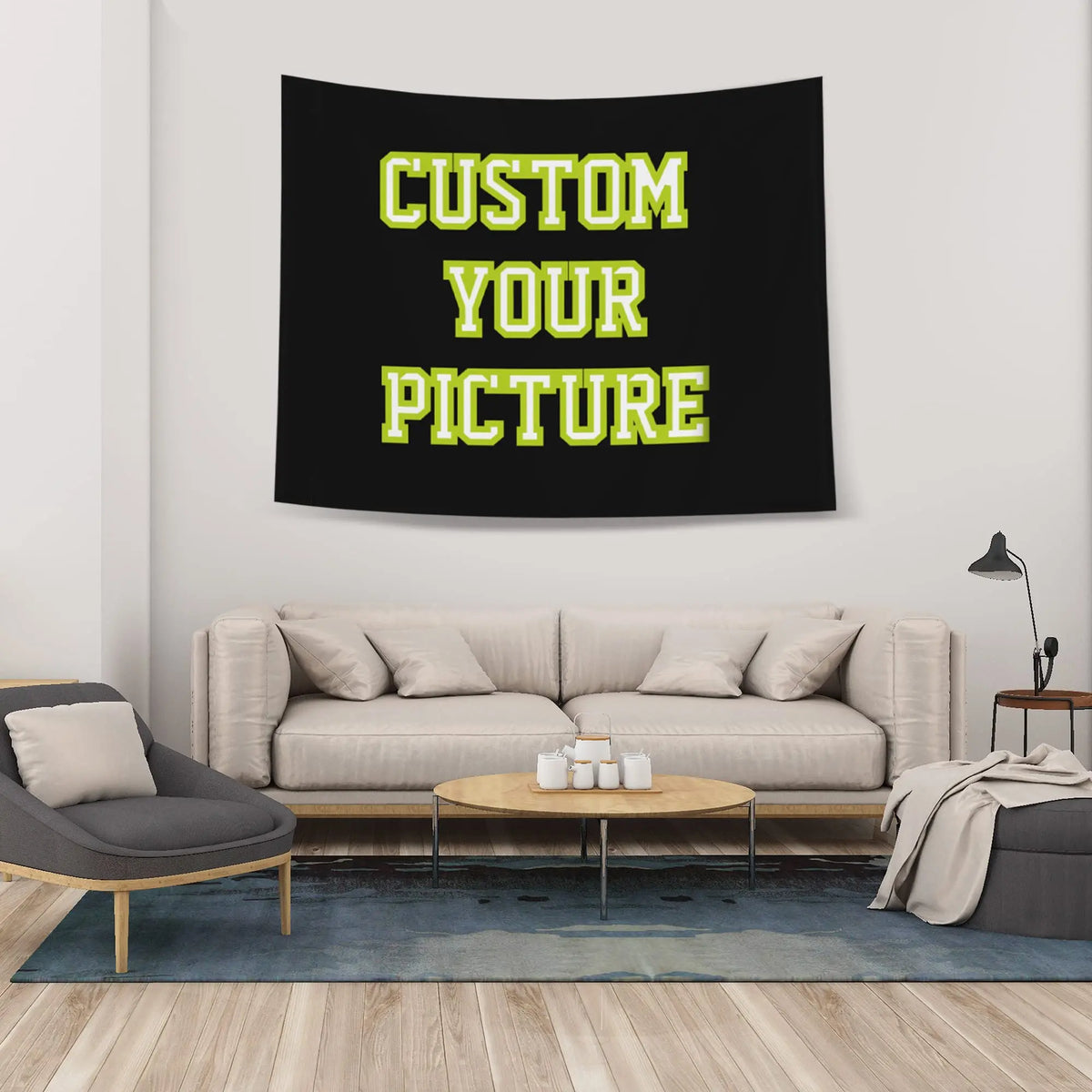 Personalized Photo Tapestry Wall Art