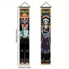 Day of the Dead Sugar Skull Door Banners – Set of 2