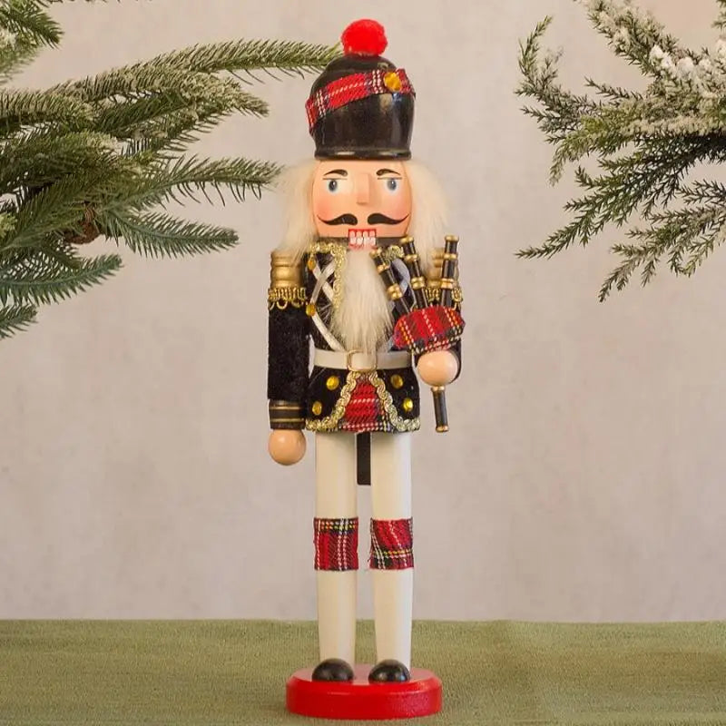 Handcrafted Wooden Nutcracker Soldier Christmas Decoration