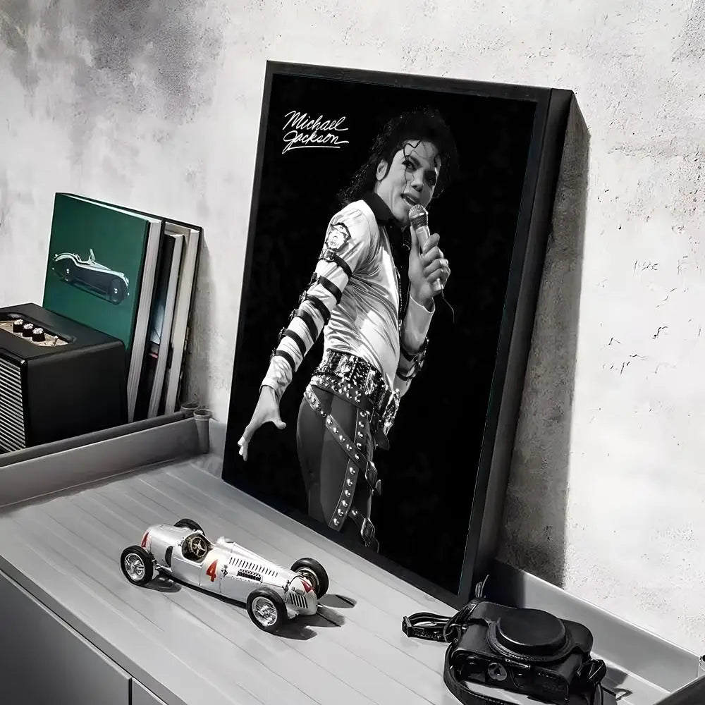 Michael Jackson Iconic Poster Wall Decal – HD Self-Adhesive Art
