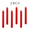 Hand-Rolled Beeswax Taper Candles with Honeycomb Design