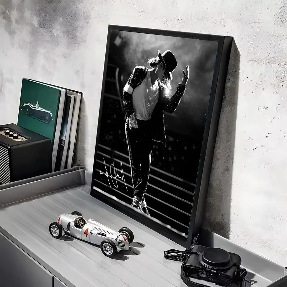 Michael Jackson Iconic Poster Wall Decal – HD Self-Adhesive Art