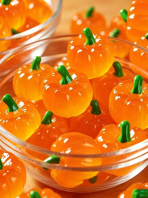 Mini Artificial Pumpkins for Fall Decor
