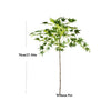 Large Artificial Japanese Maple Tree – Lifelike Faux Red & Green Leaves for Indoor & Outdoor Decor