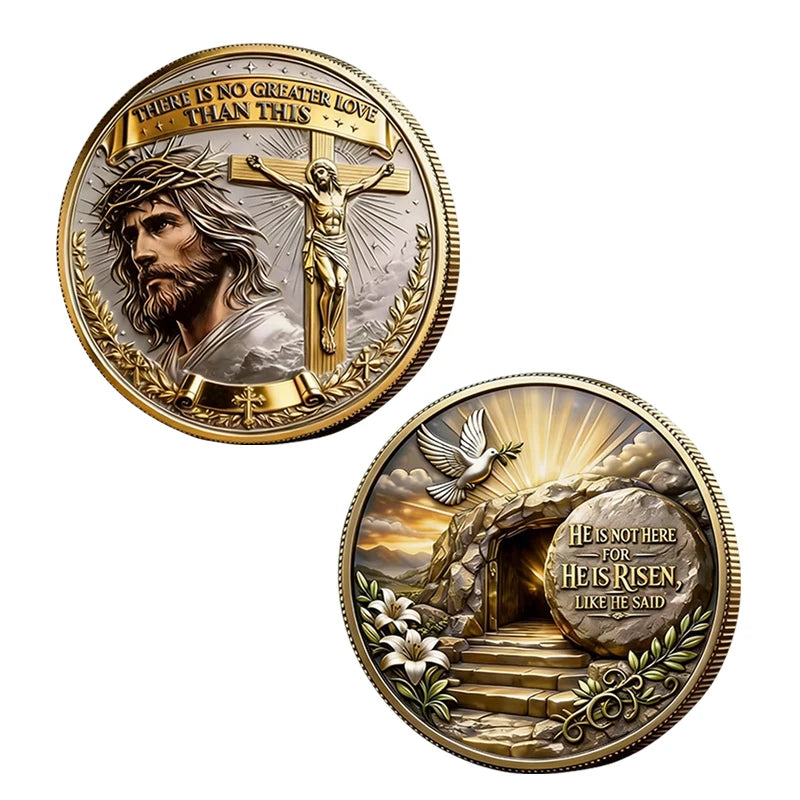 Inspiring Faith Commemorative Coin Set with Cross Design