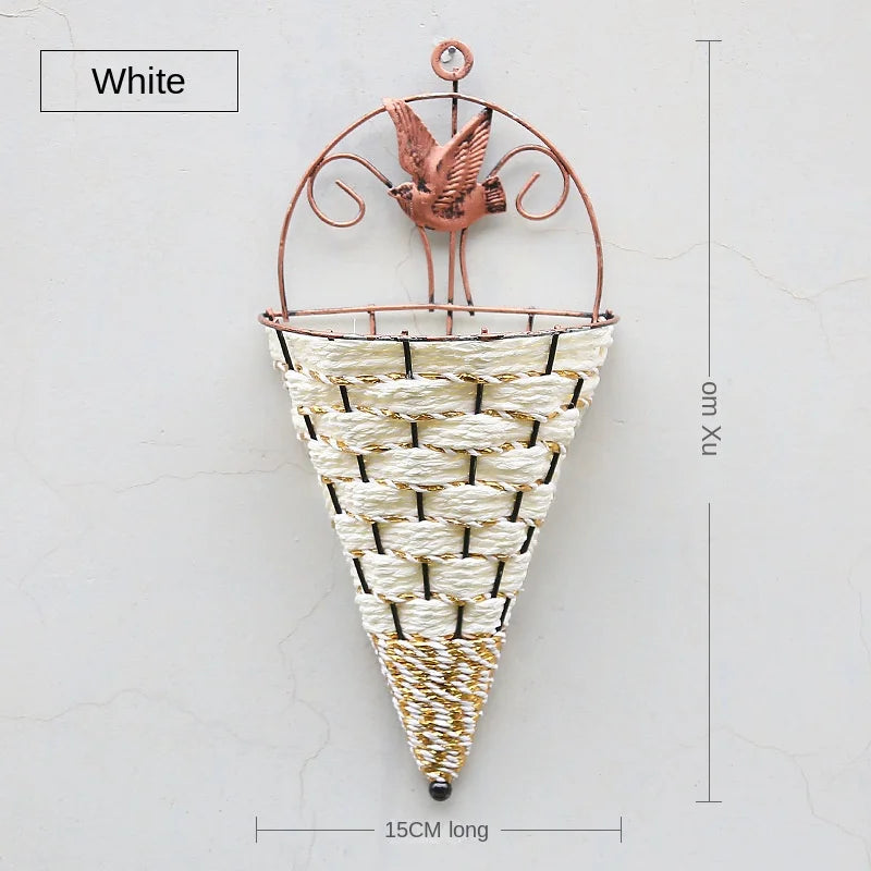 Silk Rose Hanging Vine - Faux Flower Garland for Home Décor