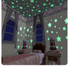 Glow-in-the-Dark Star Wall Stickers (100 Pack)