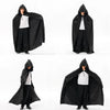 Black Wizard Cloak Costume Cape for Cosplay and Halloween