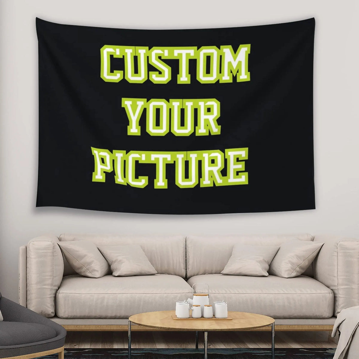 Personalized Photo Tapestry Wall Art