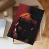 A dark poster featuring a hand reaching toward a glowing orange planet with the text He world is yours.