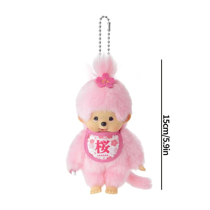 Monchhichi Plush Keychain Bag Charm