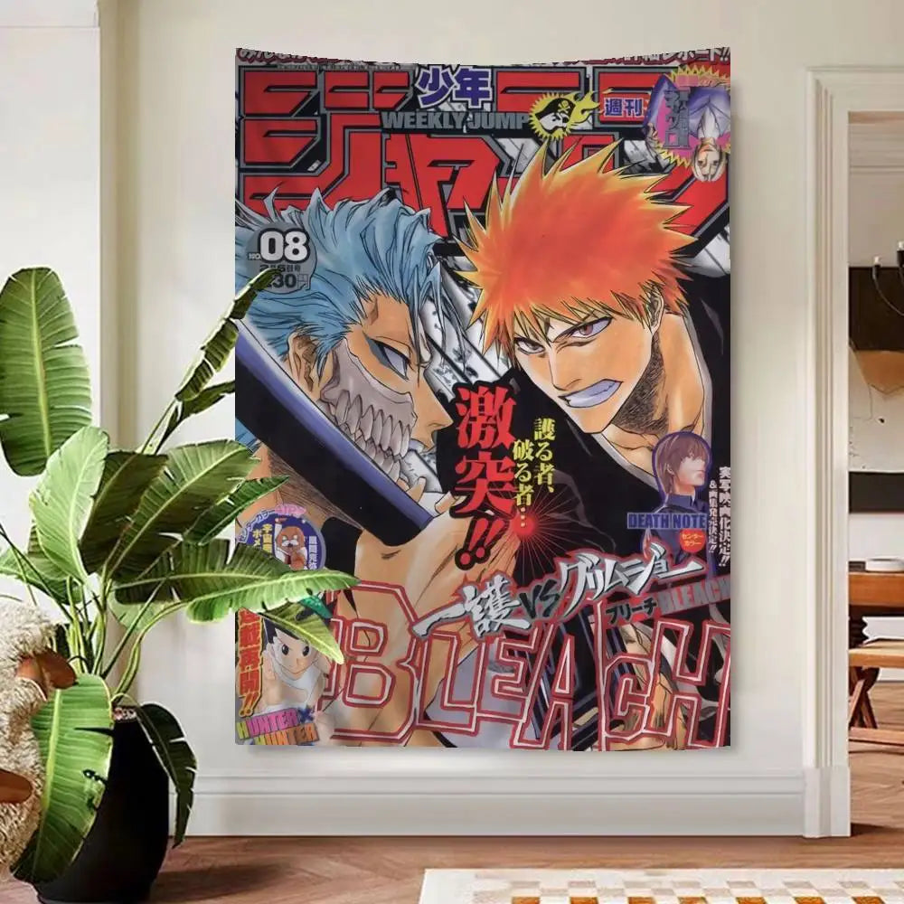 Japanese Anime Tapestry Wall Hanging for Bedroom & Dorm Decor
