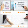 Set magnetischer Whiteboard-Werkzeuge mit fließender Schrift, einfache Abwischung und umweltfreundlichem Gummi-Magnetfunktion