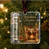 Crystal Clear Christmas Cash Gift Holder Ornaments