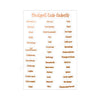 Transparent PET Index Tab Stickers with Hot Stamping – Monthly & Budget Organizers