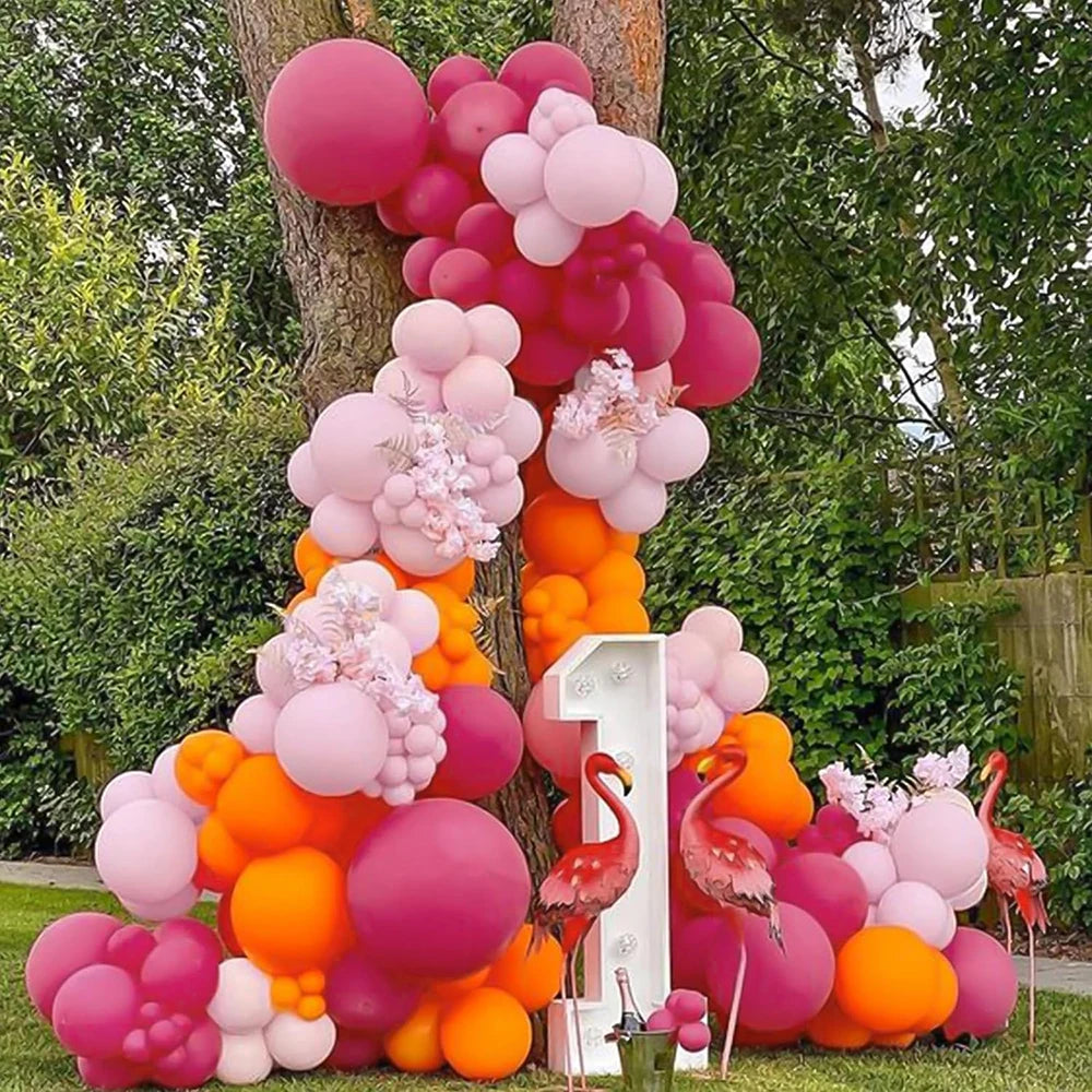 Retro Pastel Latex Balloons for Parties & Celebrations