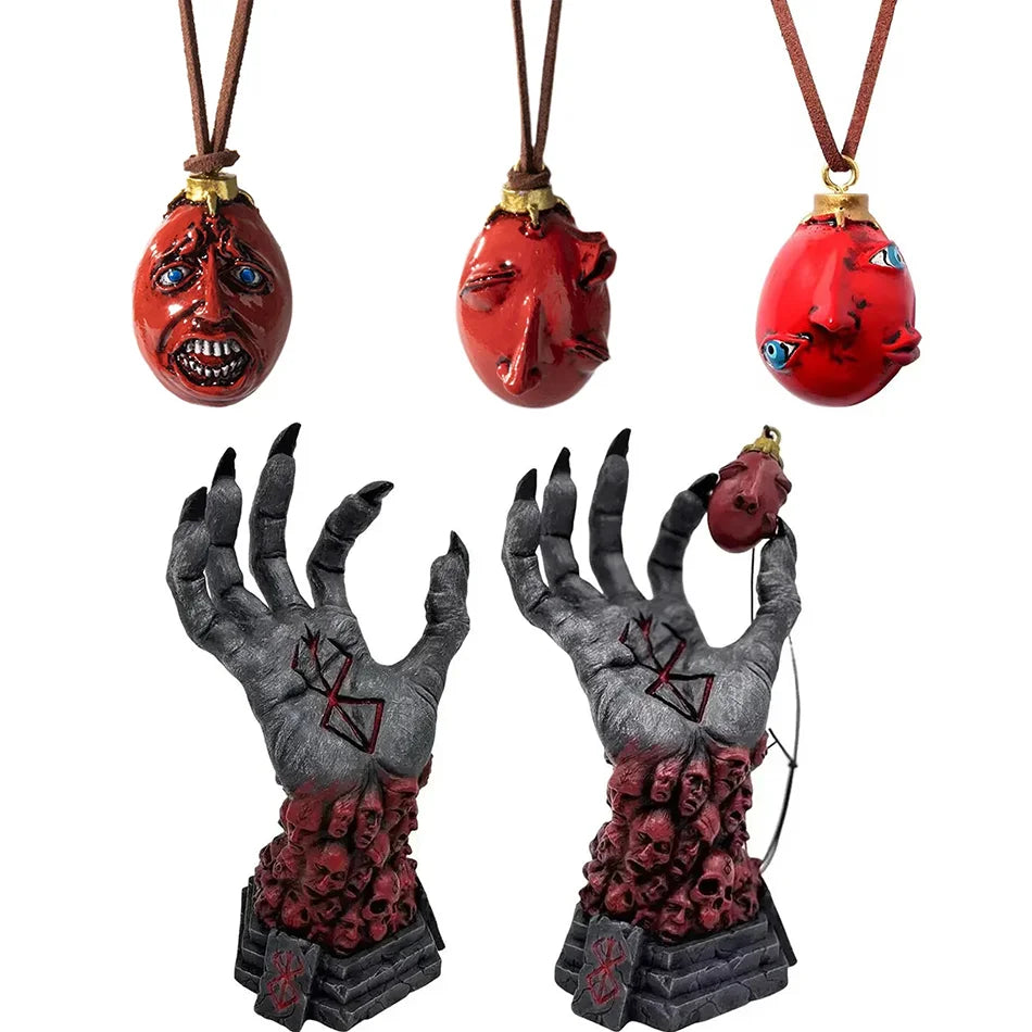 Gothic Resin Hand Wall Hook & Key Holder