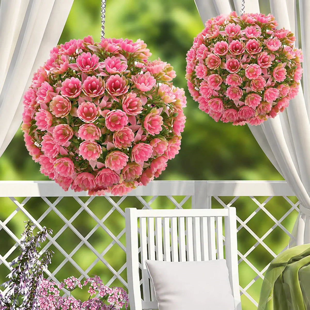 Artificial Eucalyptus Grass Ball Hanging Decor