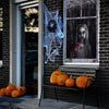 Scary Halloween Window Cover Set with Blood-Themed Design
