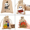 Halloween Pumpkin Drawstring Candy Bag