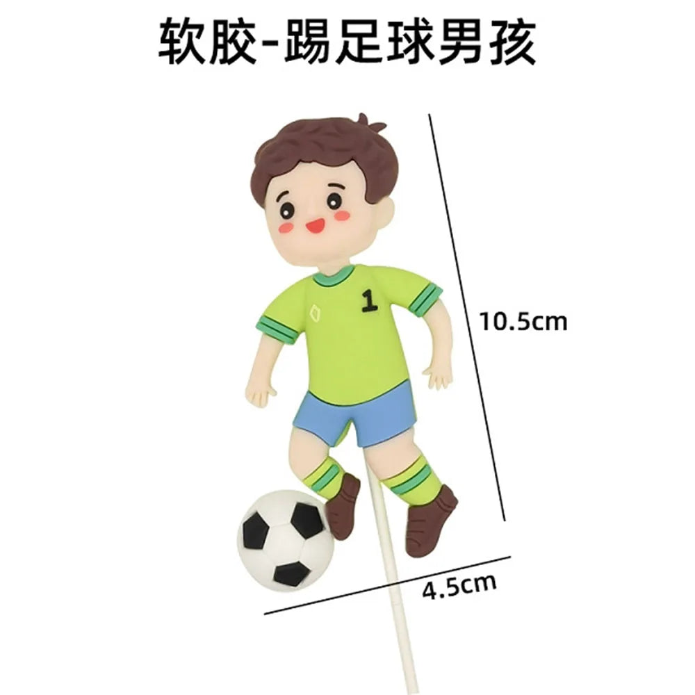 Soccer Ball Cupcake Toppers for Sports-Themed Parties