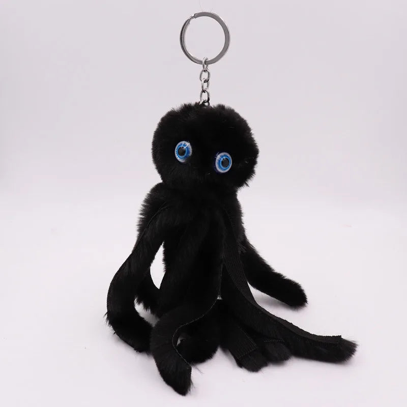Plush Octopus Keychain Pendant