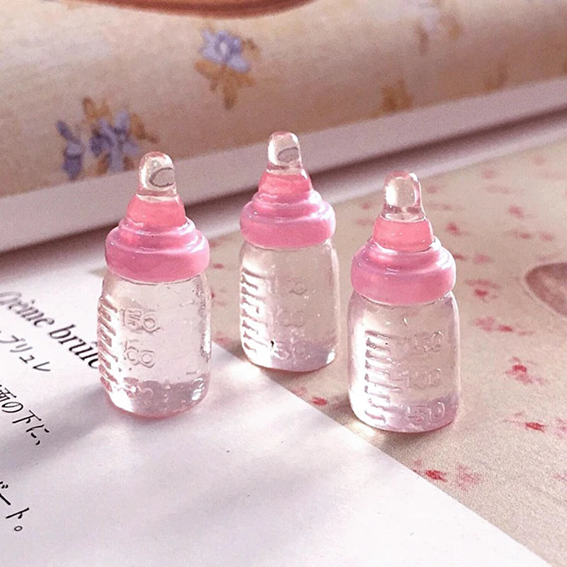 Miniature Dollhouse Food Set with Snacks, Cakes, Drinks & Wine