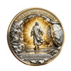 Easter "The Lord Is Risen" Inspirational Coin — Faith & Prayer Keepsake