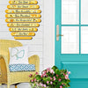 Beehive Rules Wooden Wall Plaque – Farmhouse Decor Sign