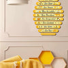 Beehive Rules Wooden Wall Plaque – Farmhouse Decor Sign