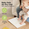 Ash Wood Baby Hand & Footprint Keepsake Kit with Photo Frame
