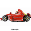 Race Car Birthday Party Balloon Decoration Set with Traffic Lights, Cones & Checkered Flags